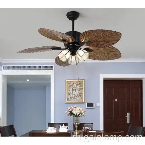 Винтажная американская люстра фанатов